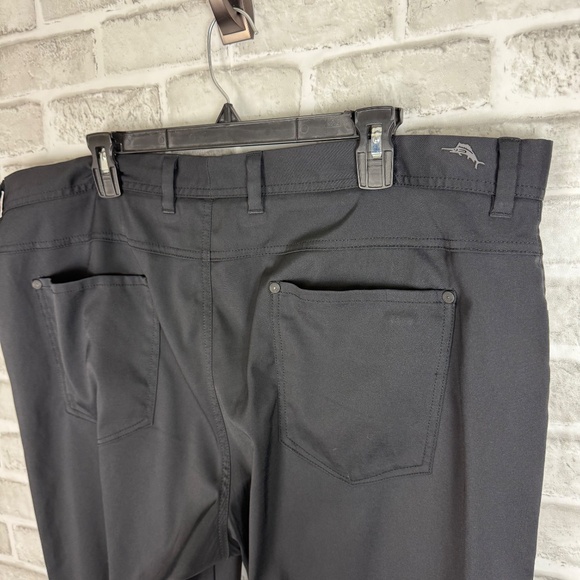Tommy Bahama Island Zone Performance 5 Pocket Black Pants Mens 40 x 32 Stretch - Picture 4 of 12